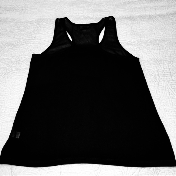 The Arte by Zenana Tops - Medium Sheer Flowy Camisole Tank Racerback